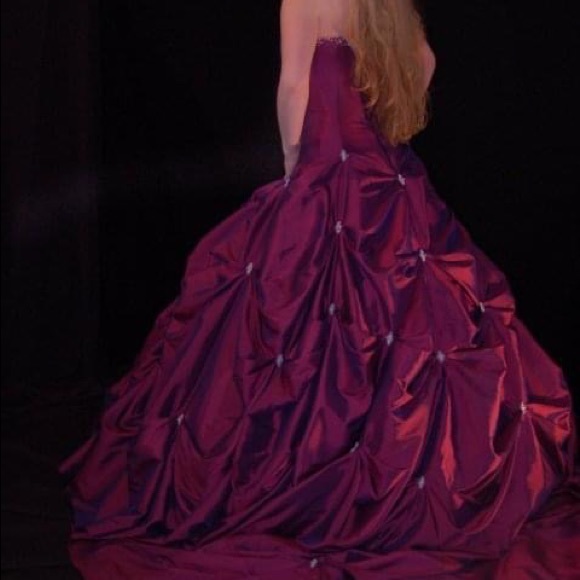 NEW! NWT Maggie Sottero Capri fuchsia size 6 wedding gown - Picture 15 of 15